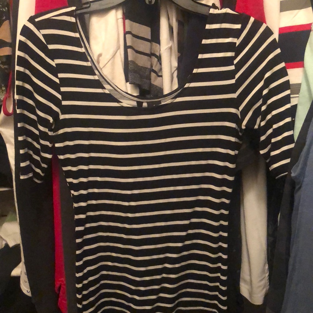 Black and white top